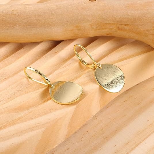 Shiello™ - Искрящиеся Диск Серьги