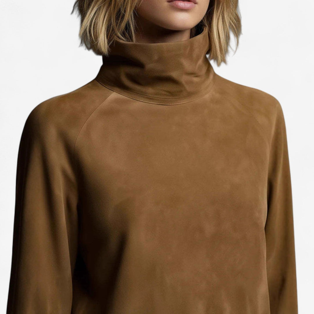 Туника Tania™ Мини с Высоким Воротником