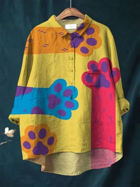 Урулу | Футболка с кошачьим искусством