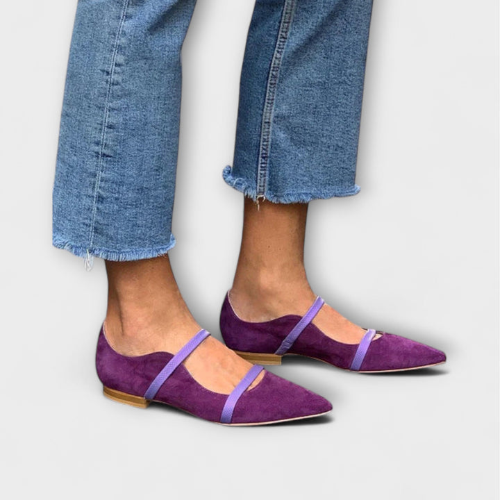 Waverly – Цветные остроносые балетки