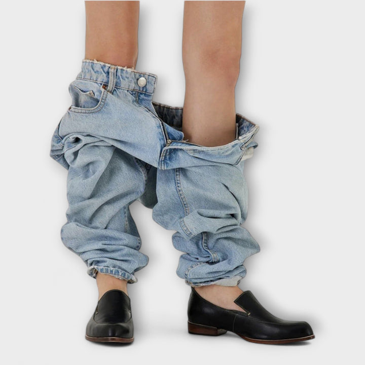 Junia – Черные Лоферы с Удлиненным Носом